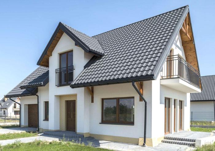 Модульна черепиця Арад ⁇ ARAD Modus ⁇ Blachy Pruszynski ⁇ PURMAT ⁇ RAL 8017 ⁇ 0,756 m2 ⁇ - Зображення 7