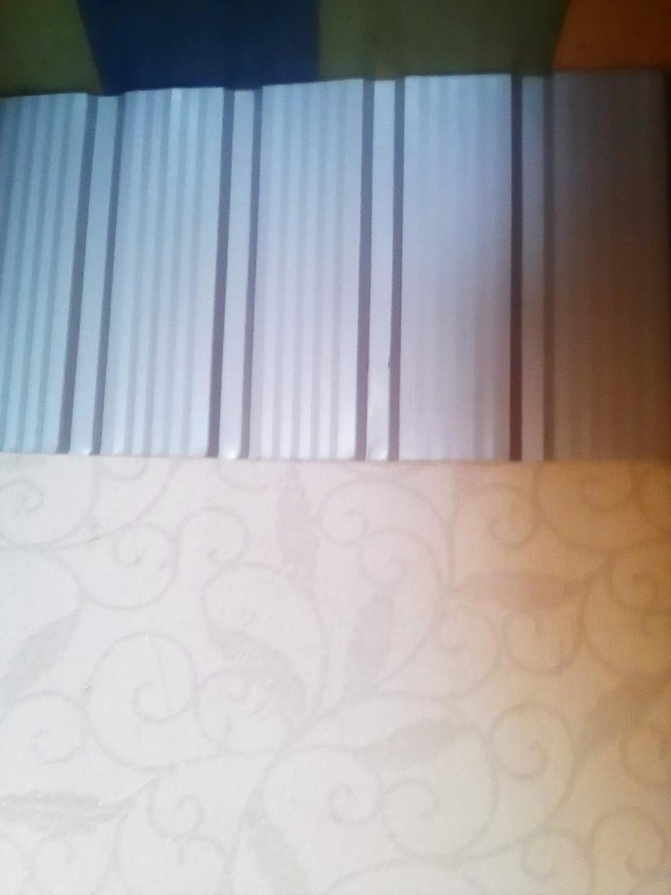 Профнактил стіновий С -14 з мікрорибером ⁇ RAL 9006 ⁇ 0,5 мм ⁇ ArcelorMittal - Зображення 2