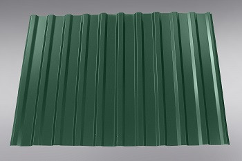 Профнастил для забору НС 14 0,45 мм глянець RAL 8017 "ТАЙЛ" Львів - Зображення 4