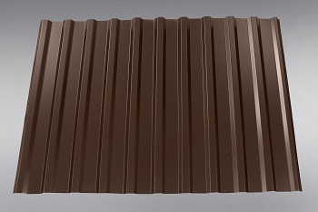 Профнастил для забору НС 14 0,45 мм глянець RAL 8017 "ТАЙЛ" Львів - Зображення 5