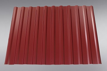 Профнастил для забору НС 14 0,45 мм глянець RAL 8017 "ТАЙЛ" Львів - Зображення 7