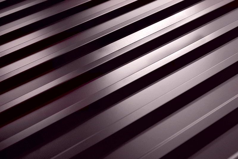 Профнастил для забору НС 14 0,45 мм глянець RAL 8017 "ТАЙЛ" Львів - Зображення 2