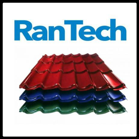 Металочерепиця RanTechTM RAL 8017 Рантех М-39 Матова 0,43 мм - Зображення 2