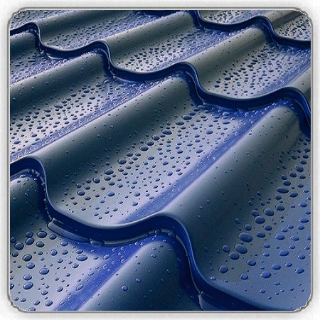 Металочерепиця Ral 8017 (коричнева) РЕ 0,45 мм/"Тектум С" - Зображення 8