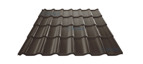 Металочерепиця Булат РЕ 0.5 мм.RAL 8017 - Зображення 10