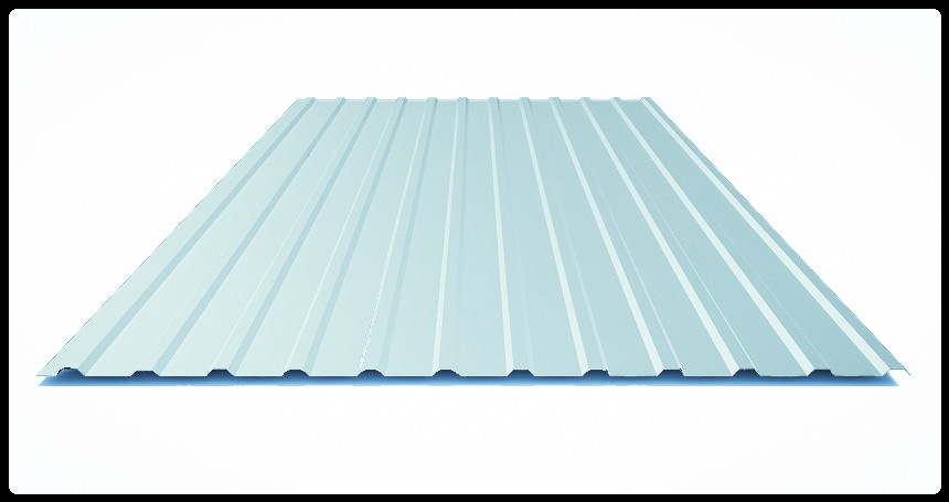Профнастил С-10 тип Ф / RAL 9003 / 0,5 мм / Tермастіл