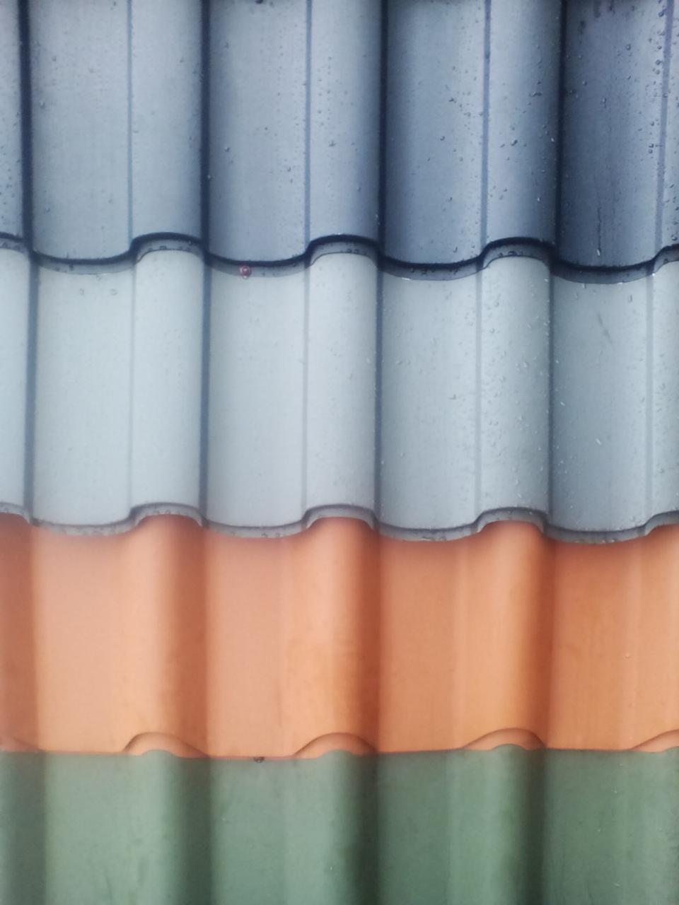 Металочерепиця "Ruukki Armorium" Rough matt ⁇ 0.5 mm ⁇ RR 887 ⁇ коричневий ⁇ - Зображення 8