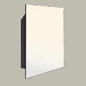 Керамічний обігрівальний прилад — "HYBRID" білий