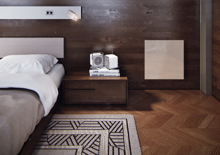 Керамічний обігрівальний прилад — "HYBRID" білий - Зображення 6