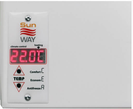 Інфрачервоний обігрівач ERA+ 4LTSWRE 1000 з програматором - Зображення 4