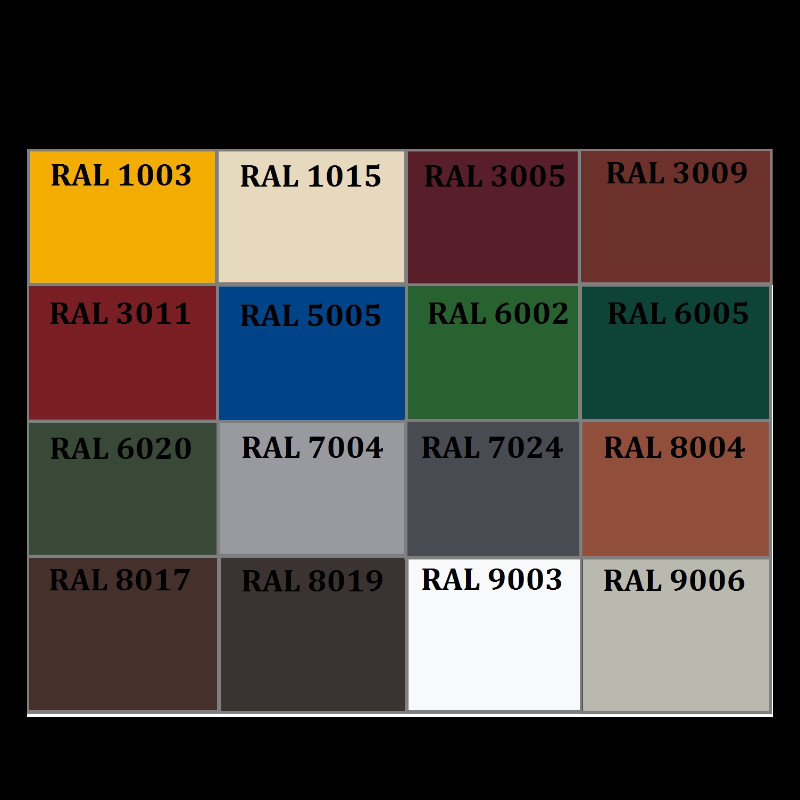 Профнастил C 18 тип П Китай Rogo 0.45 мм.RAL 3005 глянець - Зображення 5