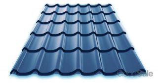 Металочерепиця синя 5005 — 0,45 мм Італія - Зображення 3