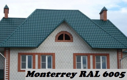 Металочерепиця Ruukki MonterreyTM 0,45 Rough matt RR 887 - Зображення 6