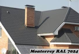 Металочерепиця Ruukki MonterreyTM 0,45 Rough matt RR 887 - Зображення 8