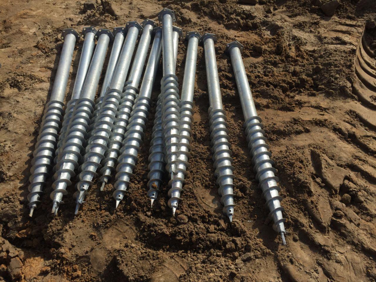 Геошуруп FH (160х182) 89x3.0x3500 мм p1500 мм гарячеоцинкована сова тип 89 - Зображення 4