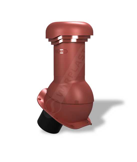 Вентиляційний вихід W-13 Wirovent Perfekta R Pro Ø 125 мм ⁇ Wirplast ⁇ Червоний 3009