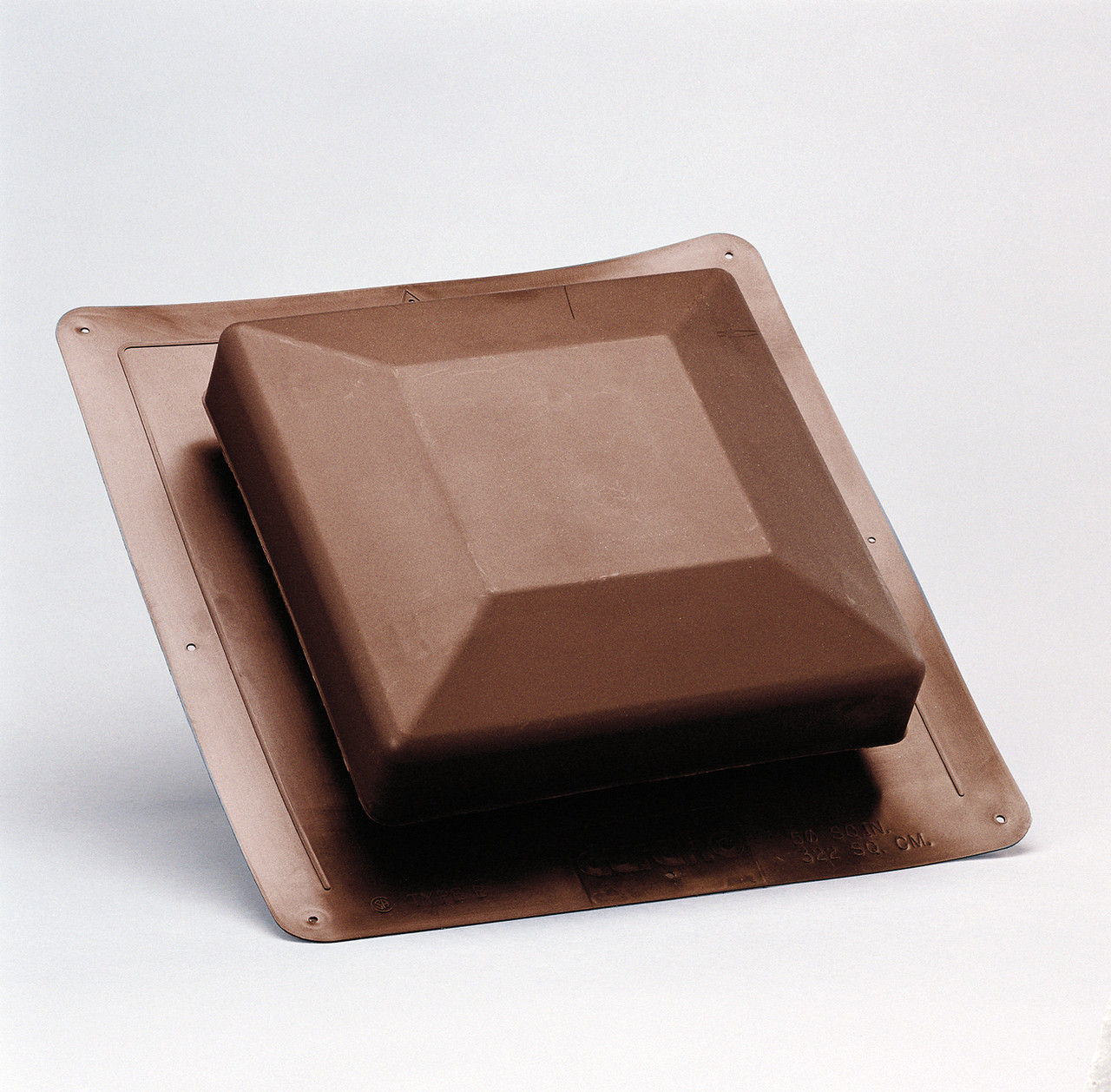 Кровільний аератор ПВХ IKO Armourvent Standart Коричневий Чорний Коричневий, 110, Аератор (дефлектор), Поліпропілен