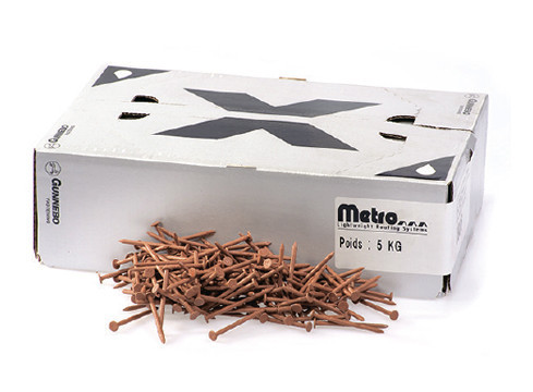 Кровільні цвяхи Metrotile — для композитної черепиці (1 кг) Червоний, 5 кг