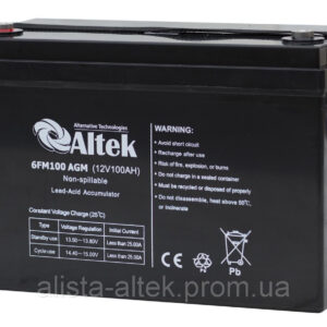 Акумуляторна батарея 6FM100AGM