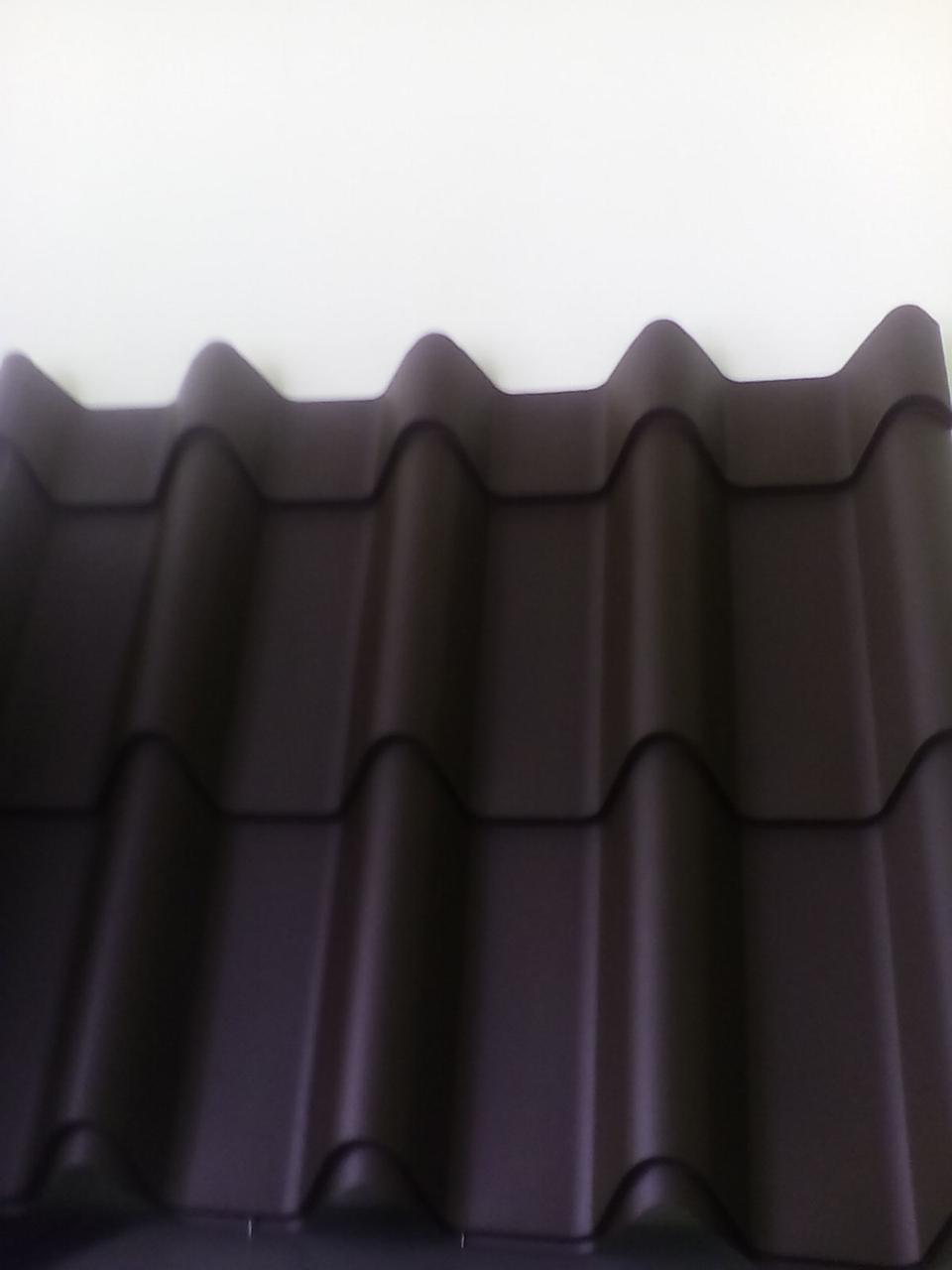 Металочерепиця Ruukki Armorium ⁇ Crown BT RR 887 ⁇ 0.5 mm ⁇ 40 років гарантії - Зображення 4