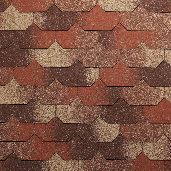 Бітумова черепиця — Tegola Liberty зелений камінь - Зображення 3