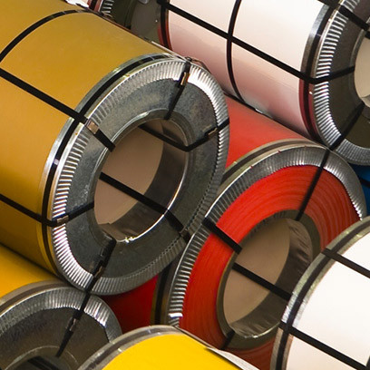 Рулонна сталь 0.43 мм/з полімерним покриттям РЕ/ Китай/ZN-40 - Зображення 4