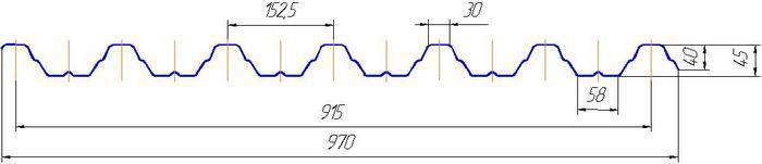 Профнастил H 45 j / 0,5 мм RAL - Зображення 3