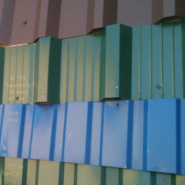 Профнастил т 12 DAH-SERVIS полімер 8017 Китай 0.45 мм - Зображення 5