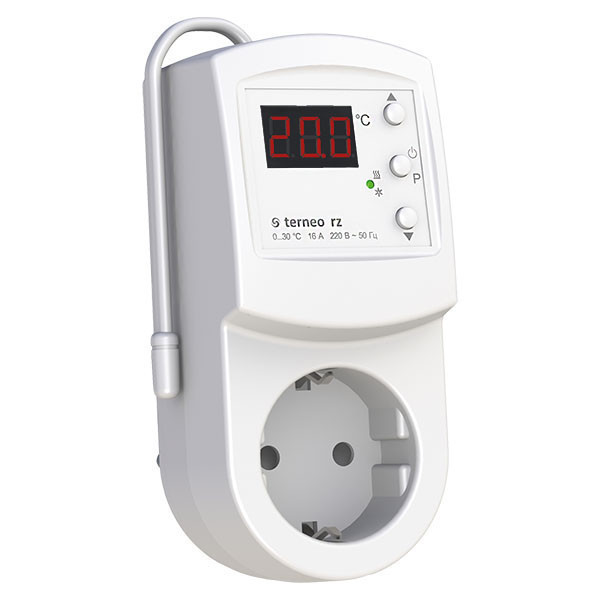 Терморегулятор розетковий (для нагрівача) Terneo RZ - Зображення 2