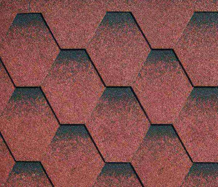 Бітумова черепиця KATEPALTM Katrilli, колір Осінній червоний - Зображення 2