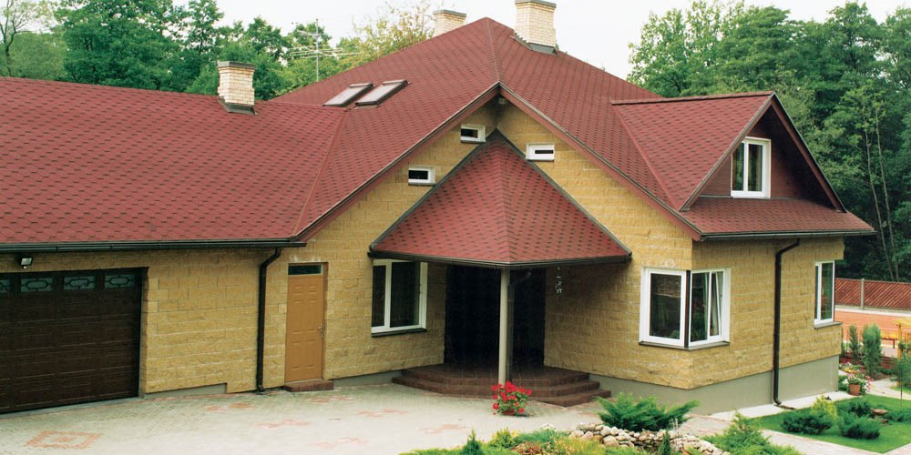 Бітумова черепиця KATEPALTM Katrilli, колір Осінній червоний - Зображення 5