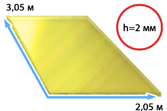 Монолітний полікарбонат прозорий бронза 8 мм ® POLYGAL - Зображення 7