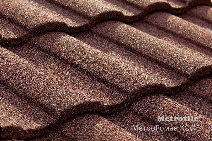Композитна черепиця Metrotile Roman Braun - Зображення 4