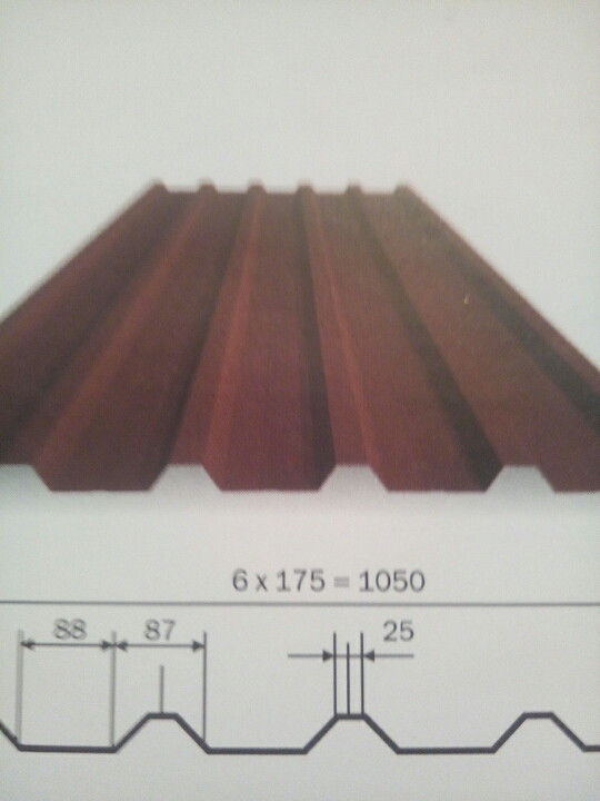 Профнастил RanTech т-35 RAL 8017 mat - Зображення 3