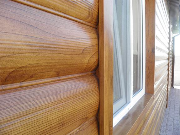 Металосайдинг Термастил скринь золотий дуб Китай 0.4 мм