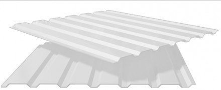 Аркуш Профнастилу "ПР-20" ПСМ профіль коричневий матовий 8017 0.5 мм. - Зображення 8