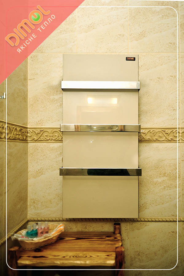 Керамічна сушарка для рушників Dimol Standart 07 TR біла - Зображення 6