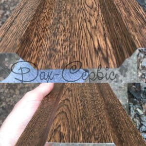 Трапецієподібний штакетник 113 мм двосторонній Printch.