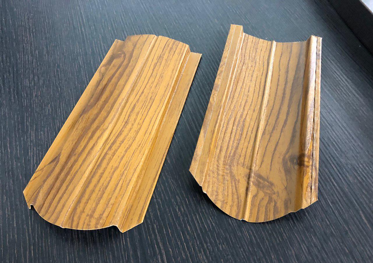 Штакетник 3 D напівкруглий двосторонній