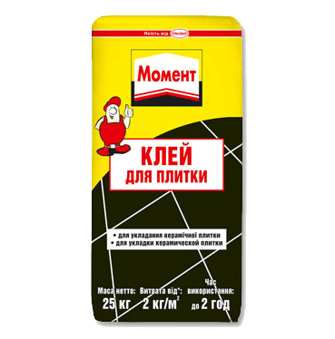 Момент Клей для кахлю й плитки