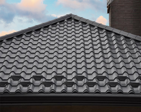 Металлочерепица - Ruukki Armorium | RR 33 | Pural Matt BT | Ruukki 50 plus | - Зображення 8