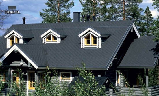 Бітумова гнучка черепиця економ Katepal KL чорний - Зображення 2