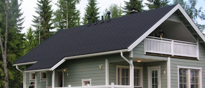 Бітумова гнучка черепиця економ Katepal KL чорний - Зображення 3