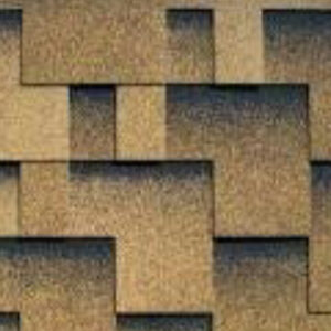 Бітумна черепиця KATEPALTM Rocky Золотий пісок із відливом ціна за 1 м2.