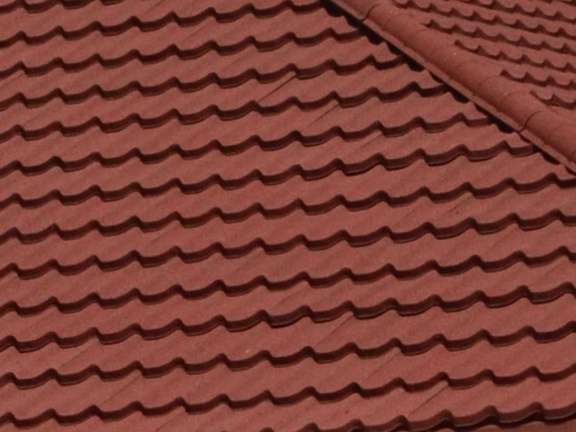 Композитна металочерепиця QueenTile Standard Rosso 6-тайловий лист - Зображення 4