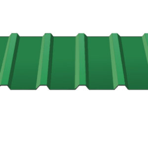Профнастил С-18 RAL 6005 (зелений) PE 0.45 покрівля