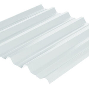 Профнактил НС-44 Мегасіті 0,45 мм Південна Корея RAL 9003 білий покрівельний, що несе