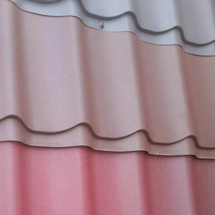 Металочерепиця Антиб 0,5 мм мат RAL 6020 Італія (Arvedi) - Зображення 3