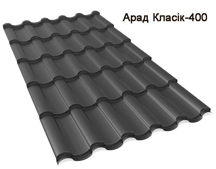 Металочерепиця ARAD Classic PEMA 0.5 мм — Blachy Pruszynski - Зображення 3