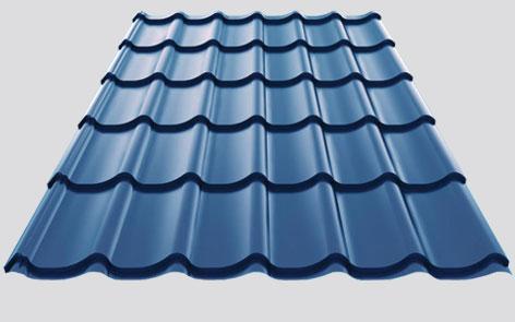 Металочерепиця 0.45 мм 8017 АРСЕНАЛ, Китай матової звичайної форми Монтеррей - Зображення 4